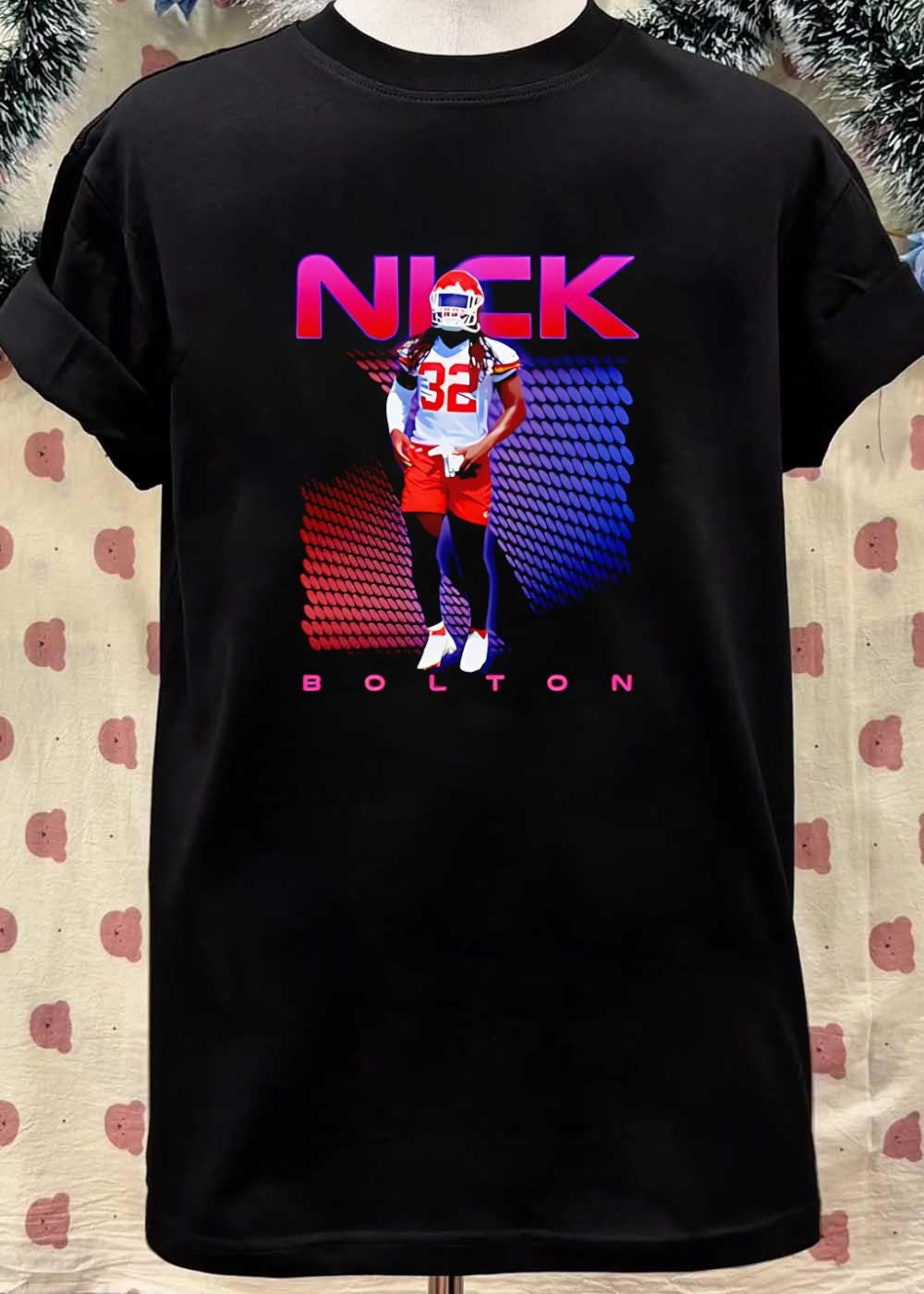 Nick Bolton Football Kansas City Chiefs T-Shirt