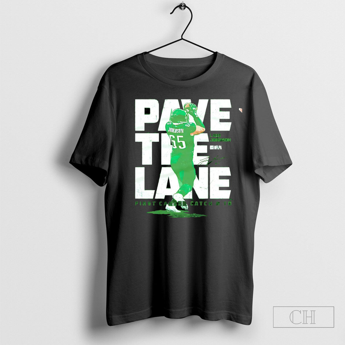 Nick Sirianni Wearing Lane Johnson Philadelphia Pave The Lane Signature Shirt Tee