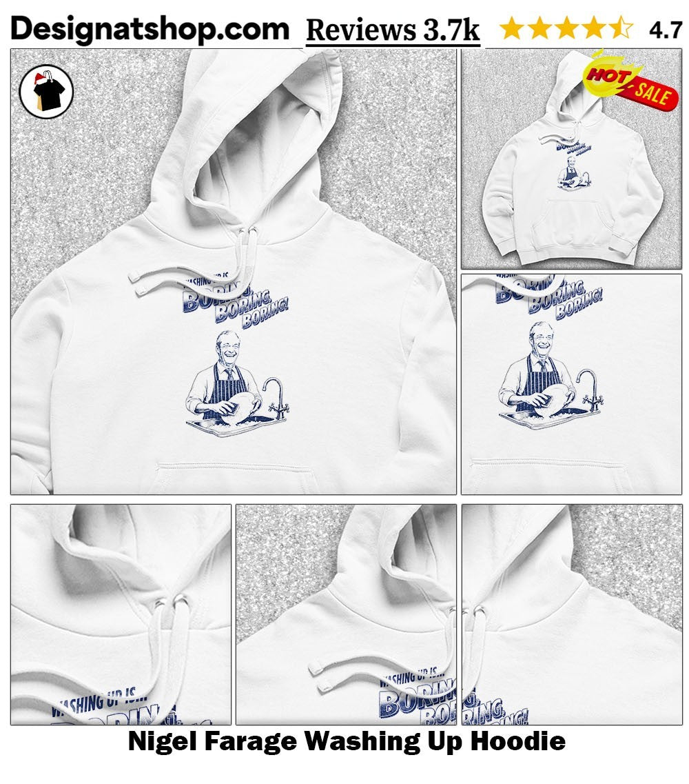 Nigel Farage Washing Up shirt