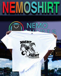Night fight on the susquehanna bird shirt