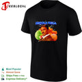 Nigola Tesla warter melon and basketball graphic shirt