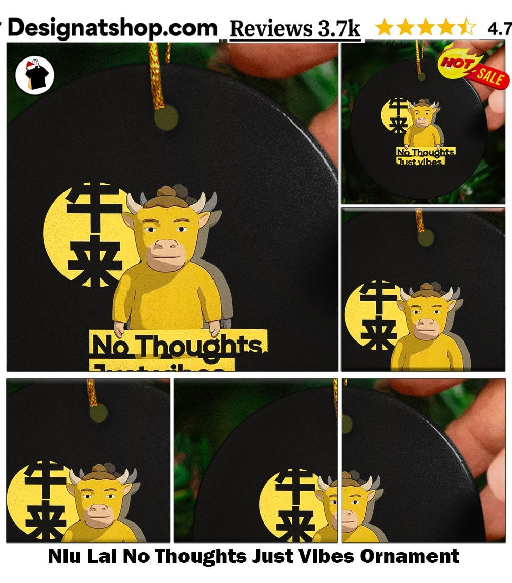 Niu Lai No Thoughts Just Vibes shirt