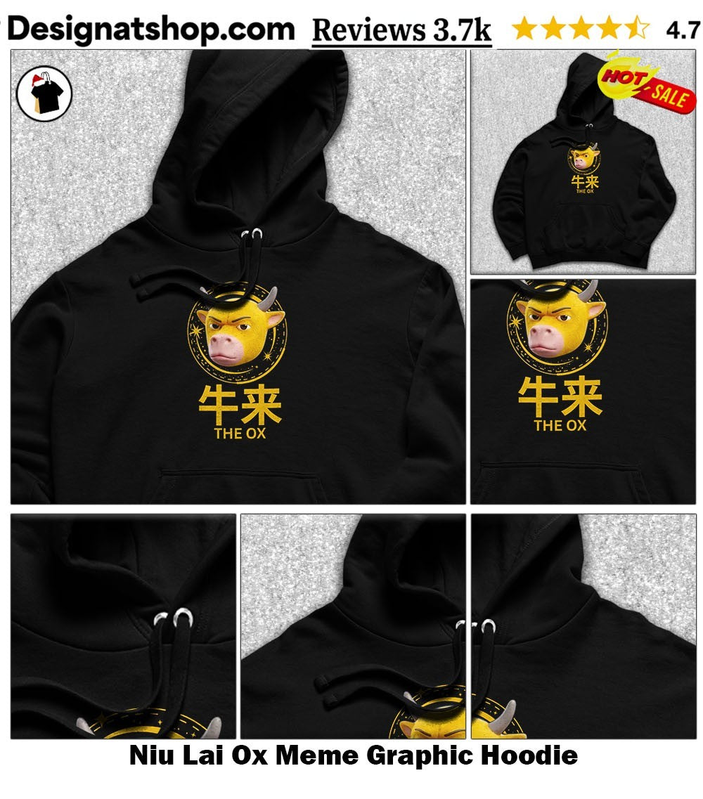 Niu Lai Ox Meme Graphic shirt