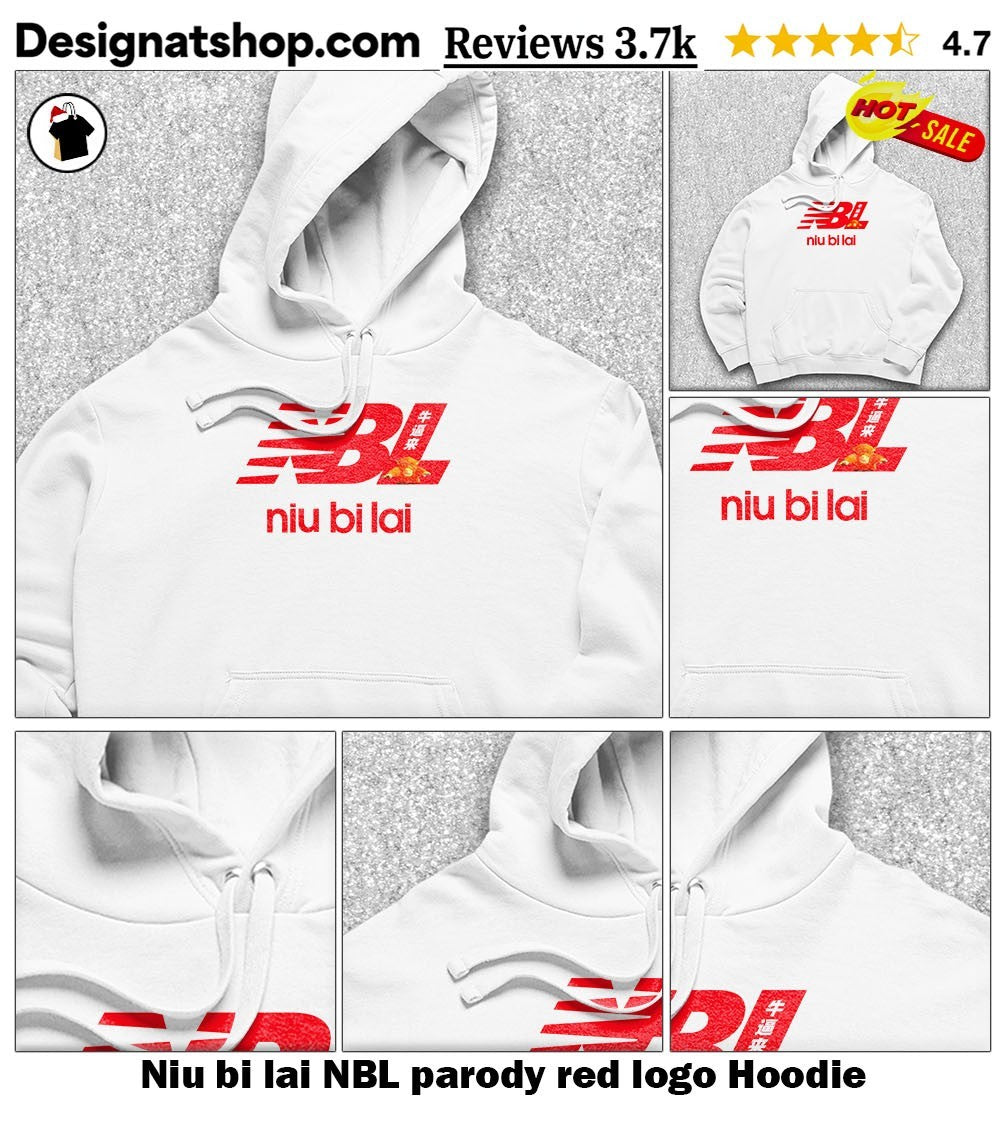 Niu bi lai NBL parody red logo shirt