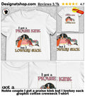 Noble couple I got a praise kink but I lowkey suck graphic cotton crewneck shirt