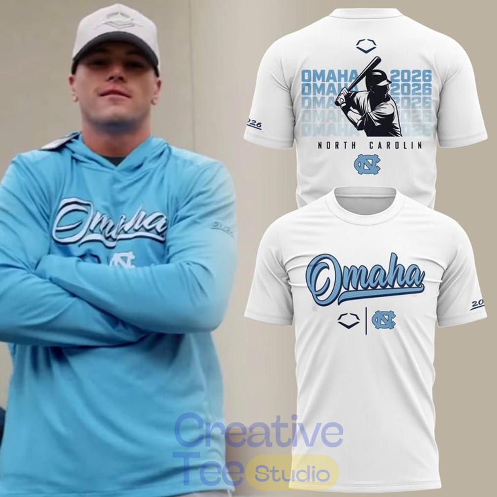 North Carolina Tar Heels 2026 NCAA Baseball Men’s College World Series Omaha Blue T-Shirt