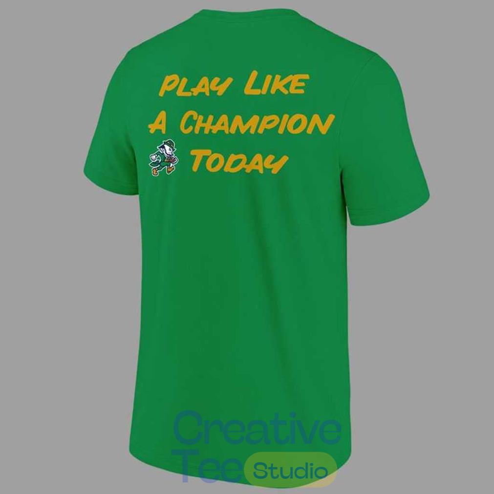 Notre Dame Fighting Irish 2026 Play Like A Champion Today T-Shirt