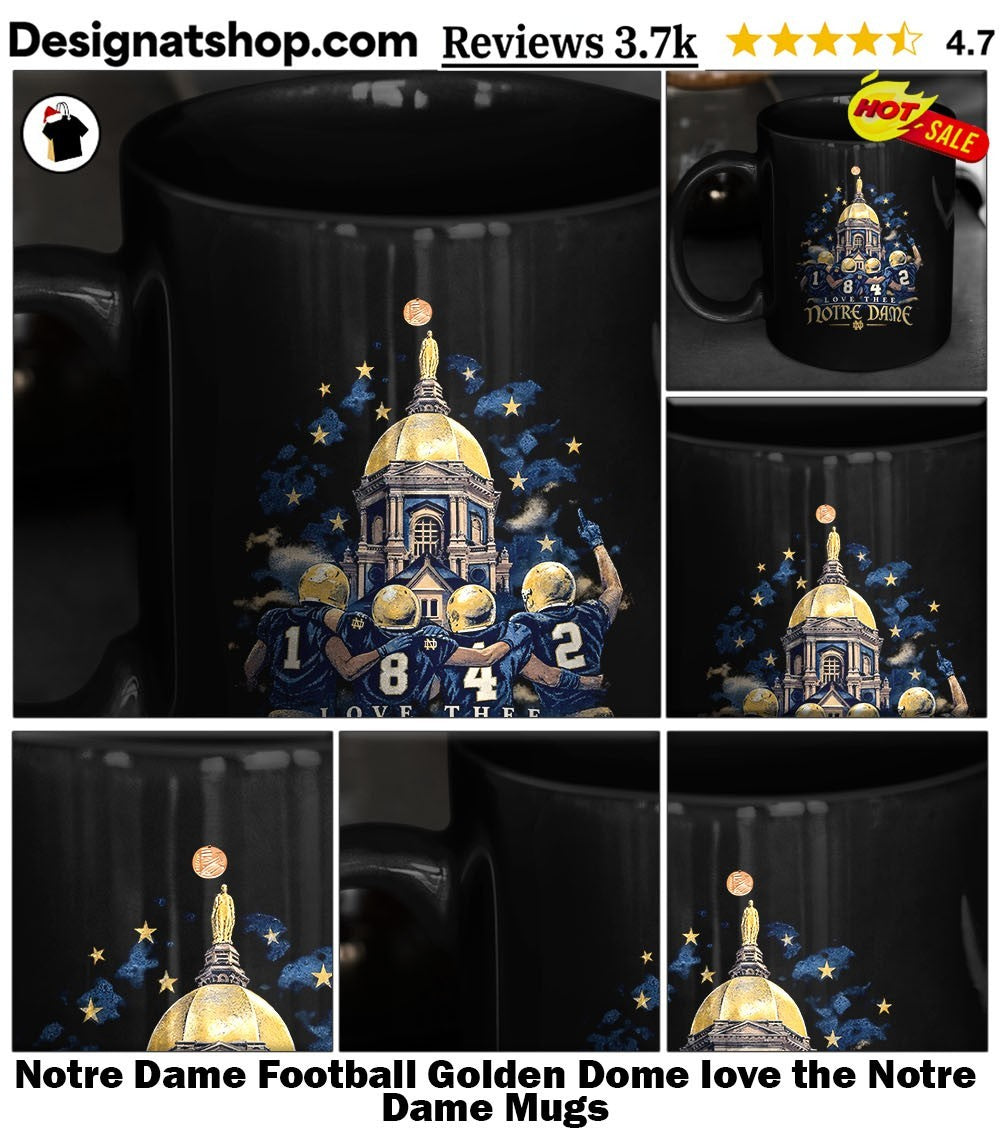 Notre Dame Football Golden Dome love the Notre Dame shirt