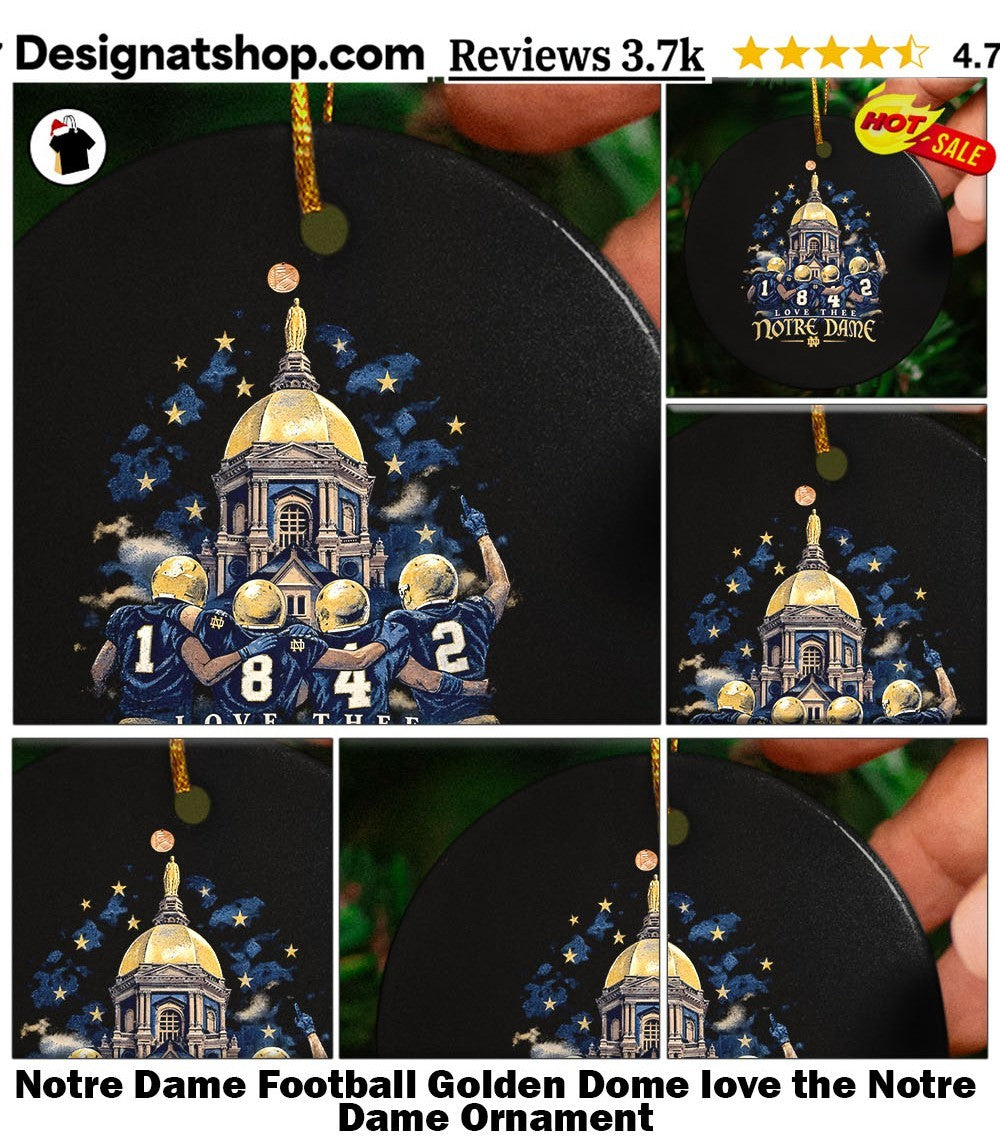 Notre Dame Football Golden Dome love the Notre Dame shirt