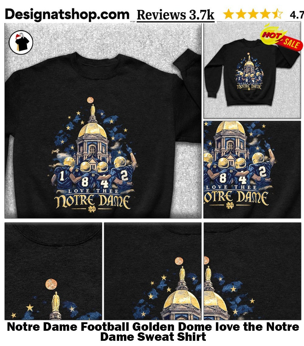 Notre Dame Football Golden Dome love the Notre Dame shirt