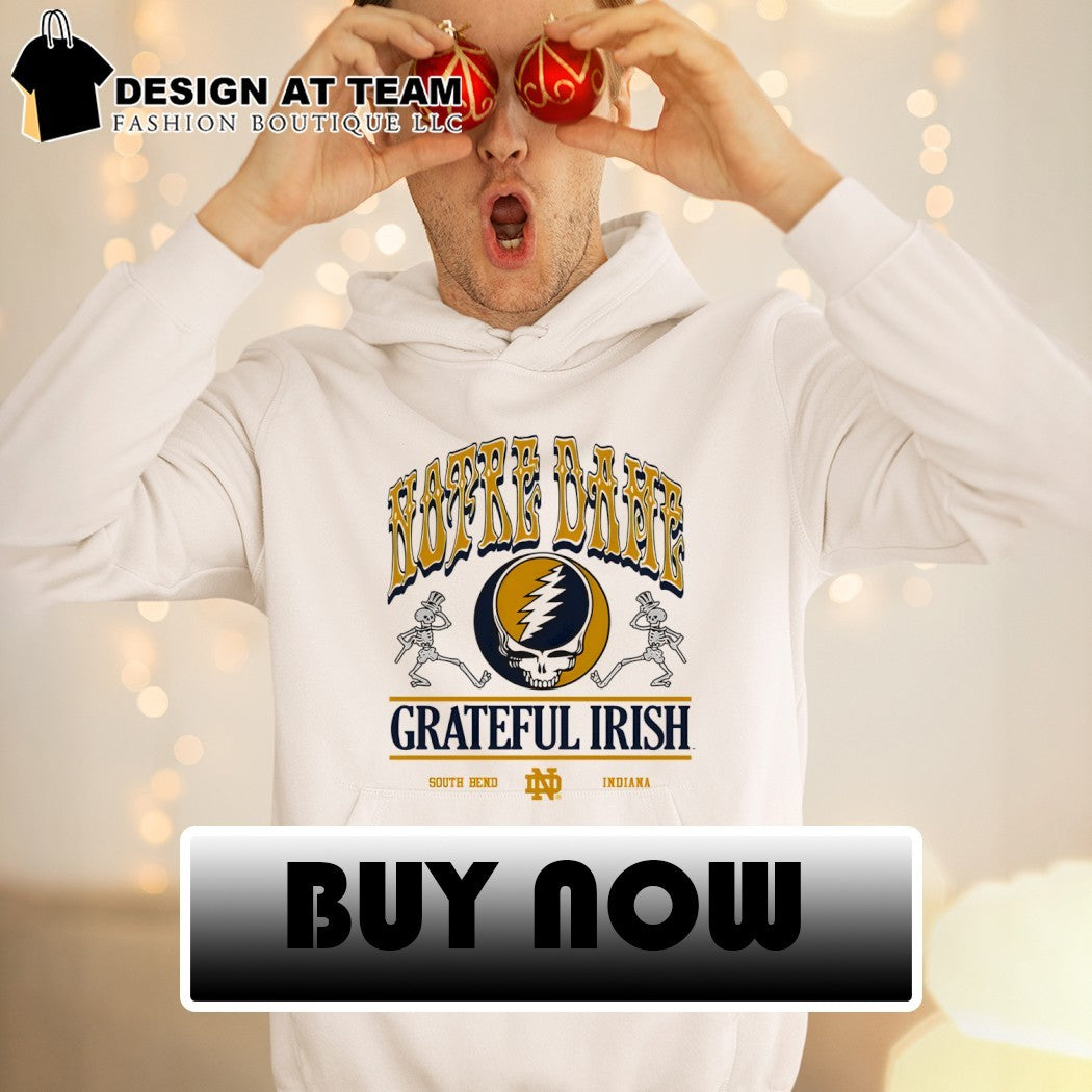 Notre Dame Grateful Dead Grateful Irish shirt