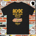 Notre Dame PWR UP Tour ACDC Irish Sept 04 2026 shirt