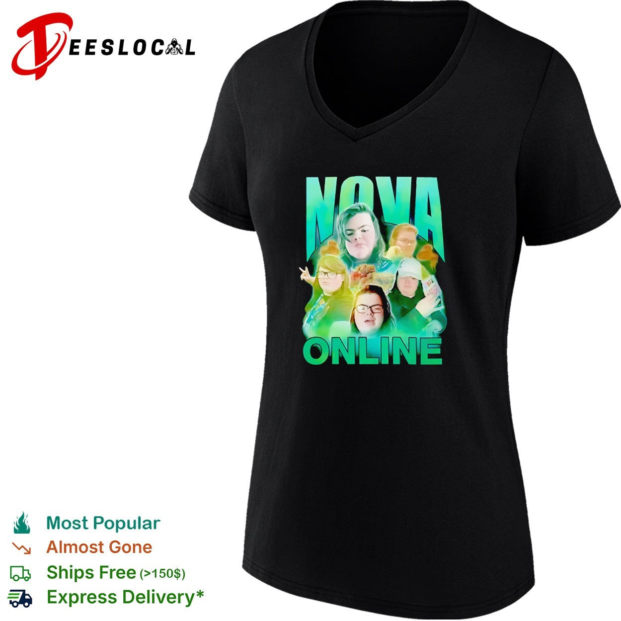 Nova Online Jason Brandon Tribute Fried Chicken Portrait shirt