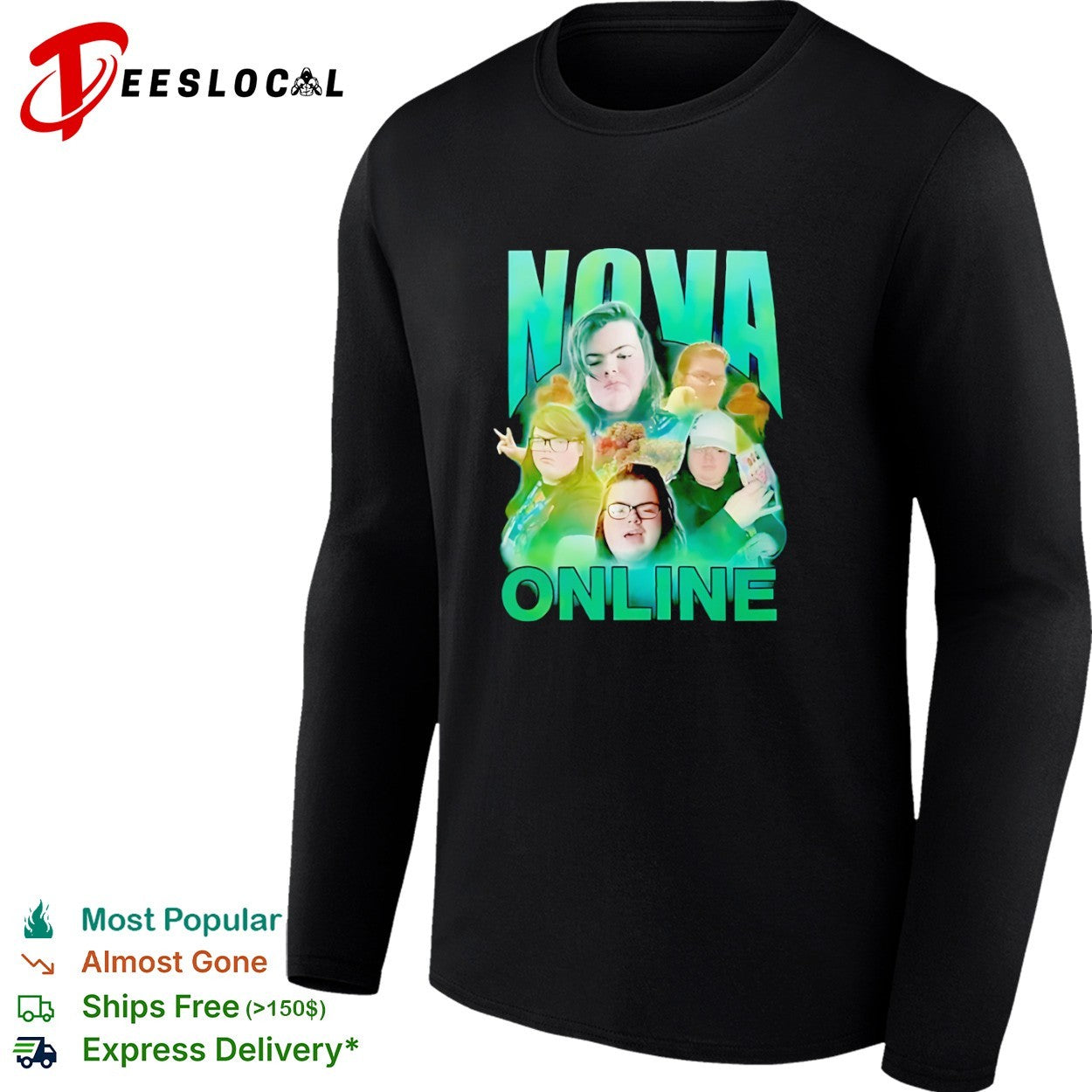 Nova Online Jason Brandon Tribute Fried Chicken Portrait shirt