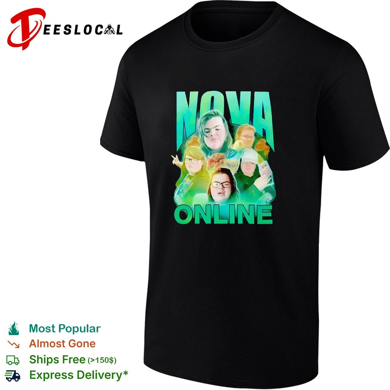 Nova Online Jason Brandon Tribute Fried Chicken Portrait shirt