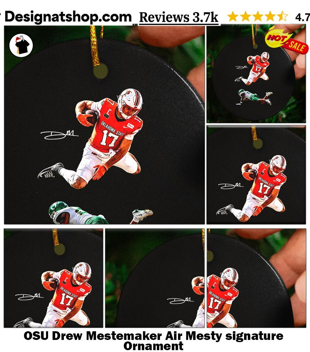OSU Drew Mestemaker Air Mesty signature shirt