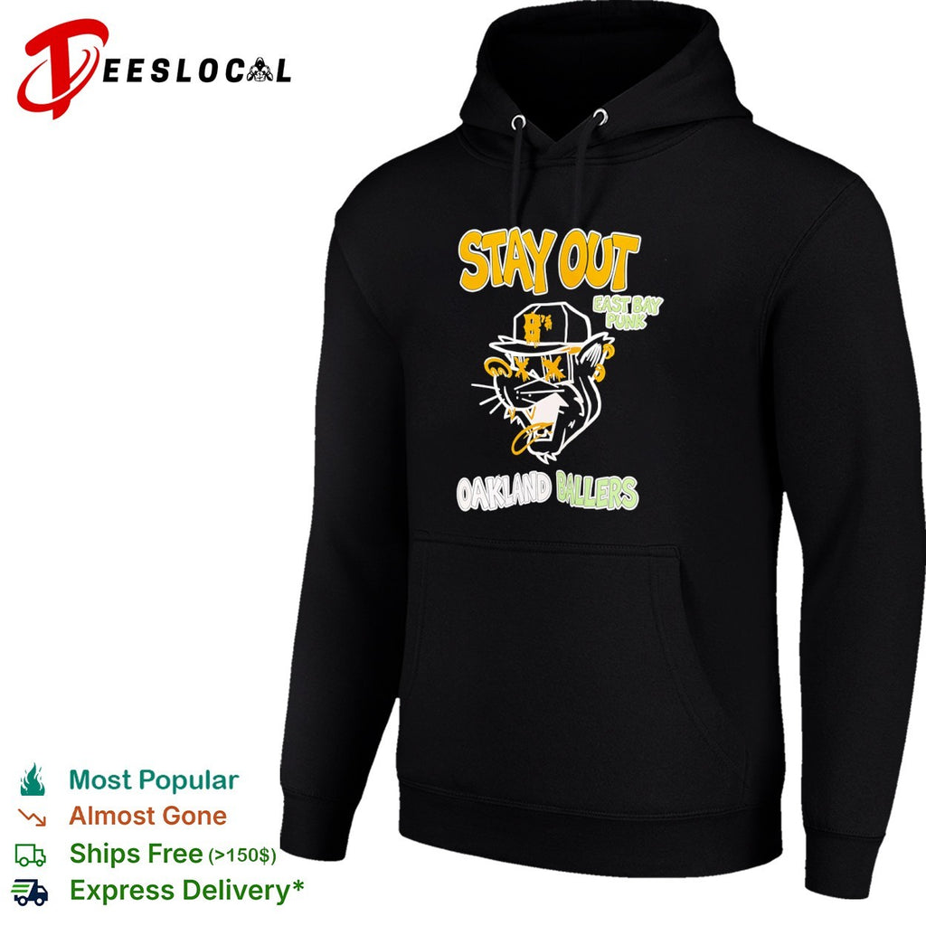 Oakland Ballers Stay Out East Bay Punk Shirt