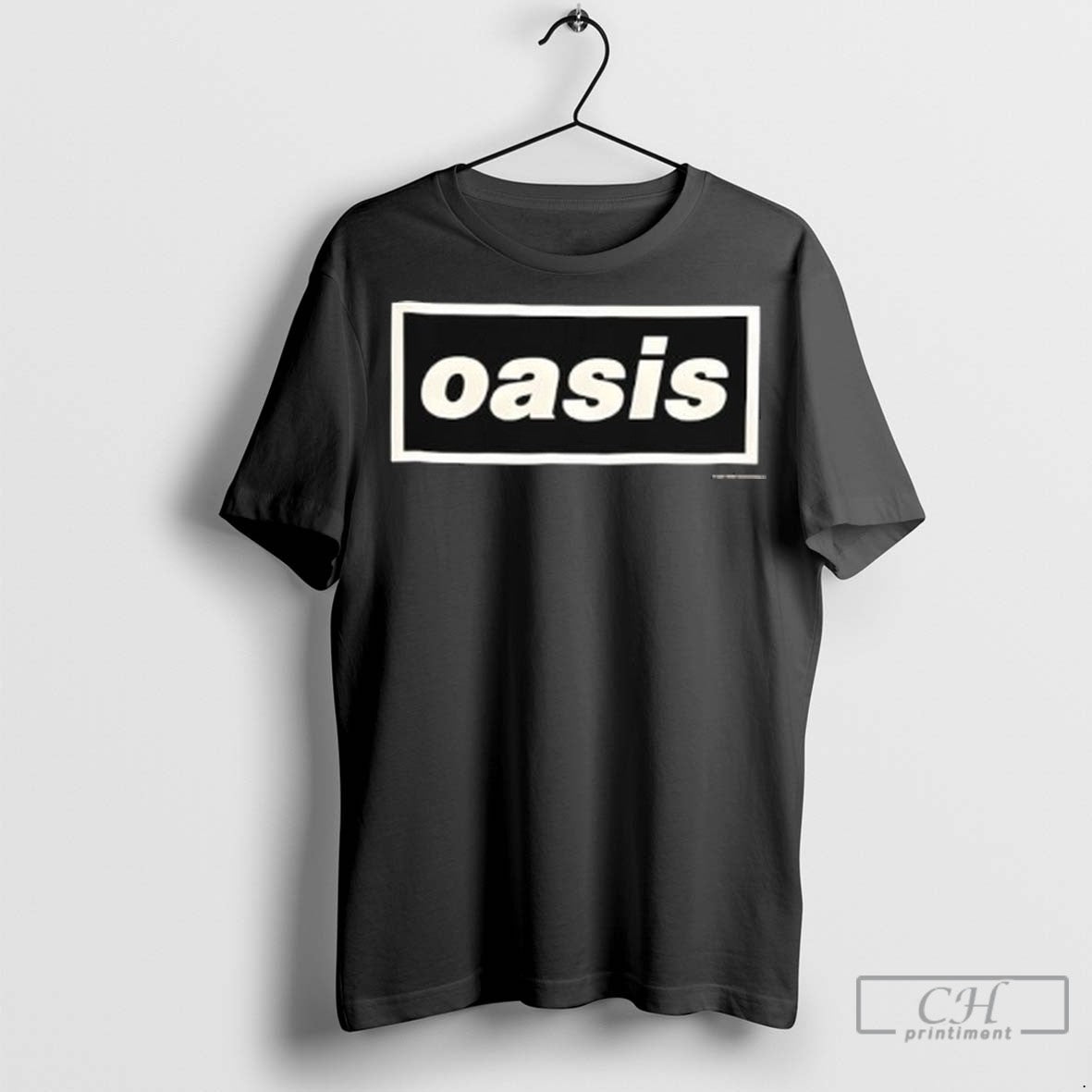 Oasis Decca Logo T Shirt Jpg