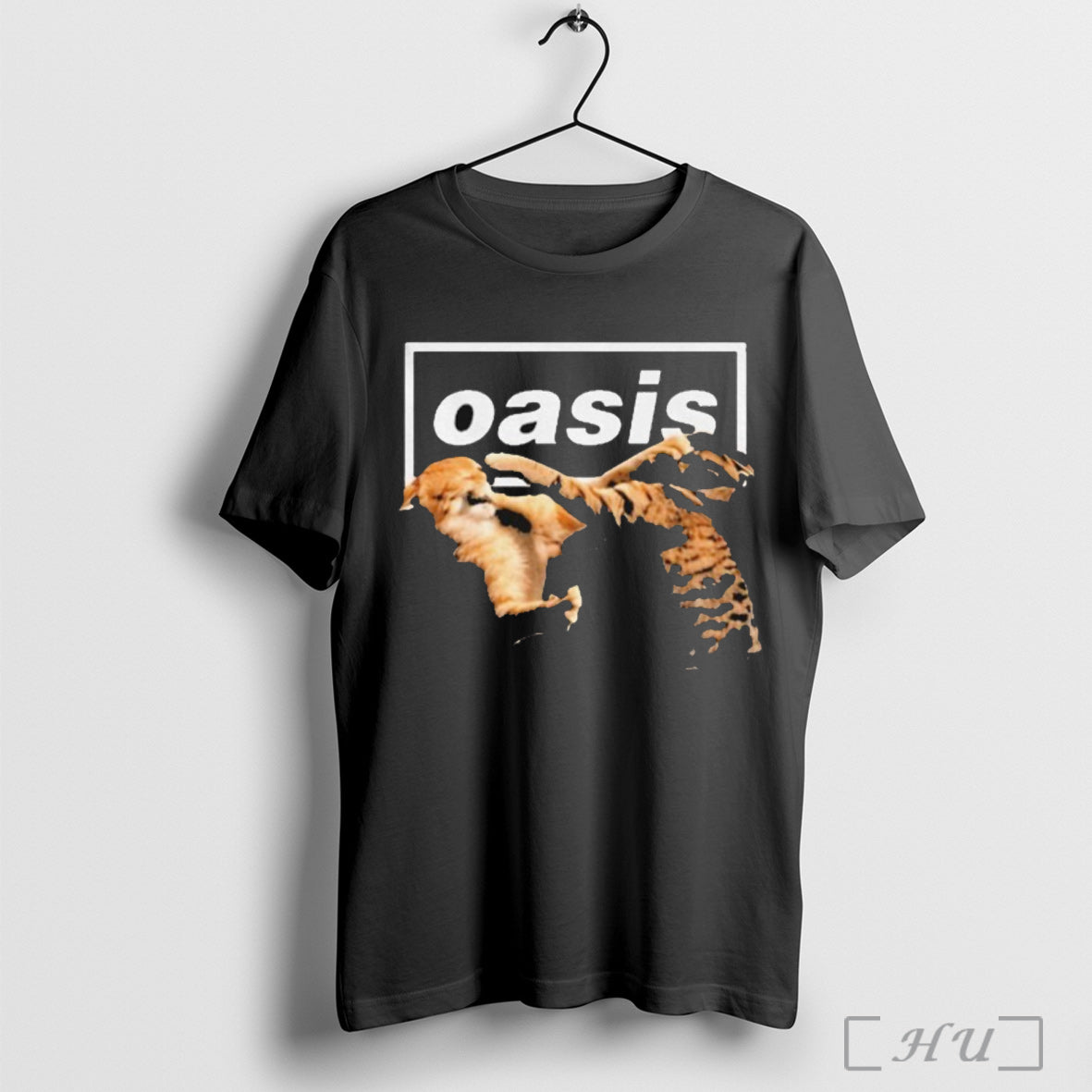 Oasis Gallagher Kitties Cat T Shirt
