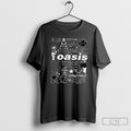 Oasis Vintage Retro Lyric Album Song Music Band