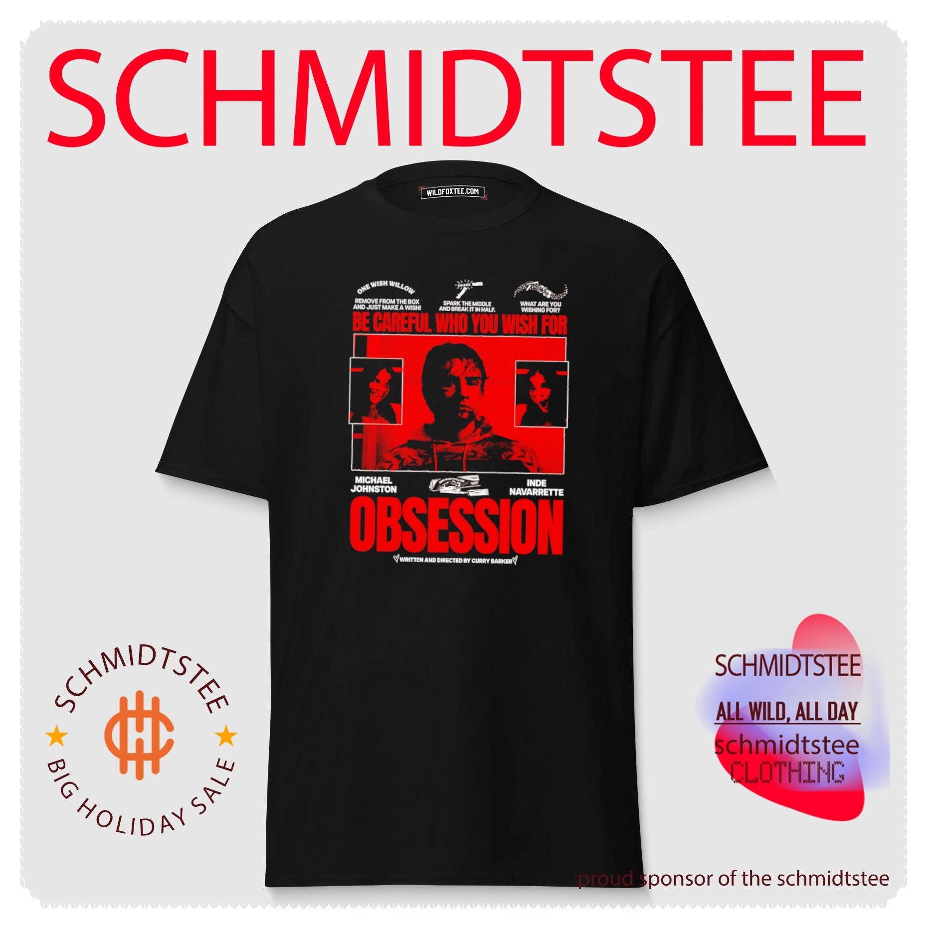 Obsession 4 Michael Johnston and Inde Navarrette Written and Directed by Curry Barker shirt