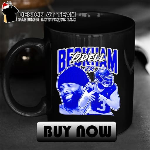 Odell Beckham Jr. New York Giants football graphic sports shirt