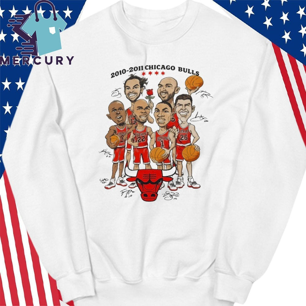 2010-2011 Chicago Bulls Shirt Rose Collection