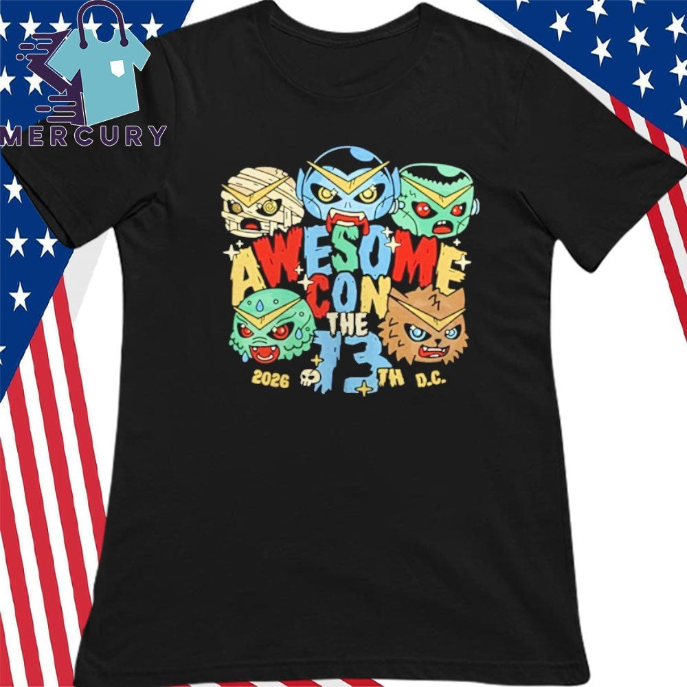 2026 Awesome Con Monster Bots Shirt