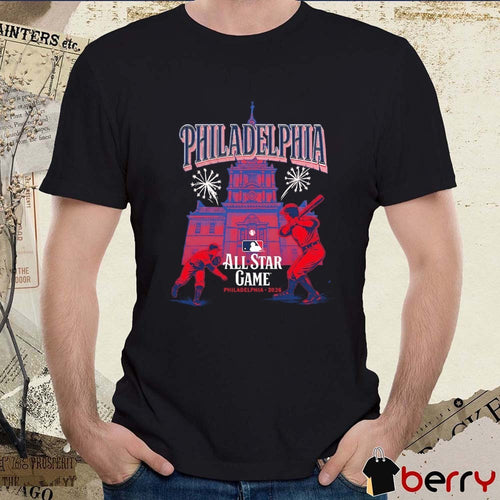 2026 MLB All-Star Game Independence Hall Philadelphia t-shirt