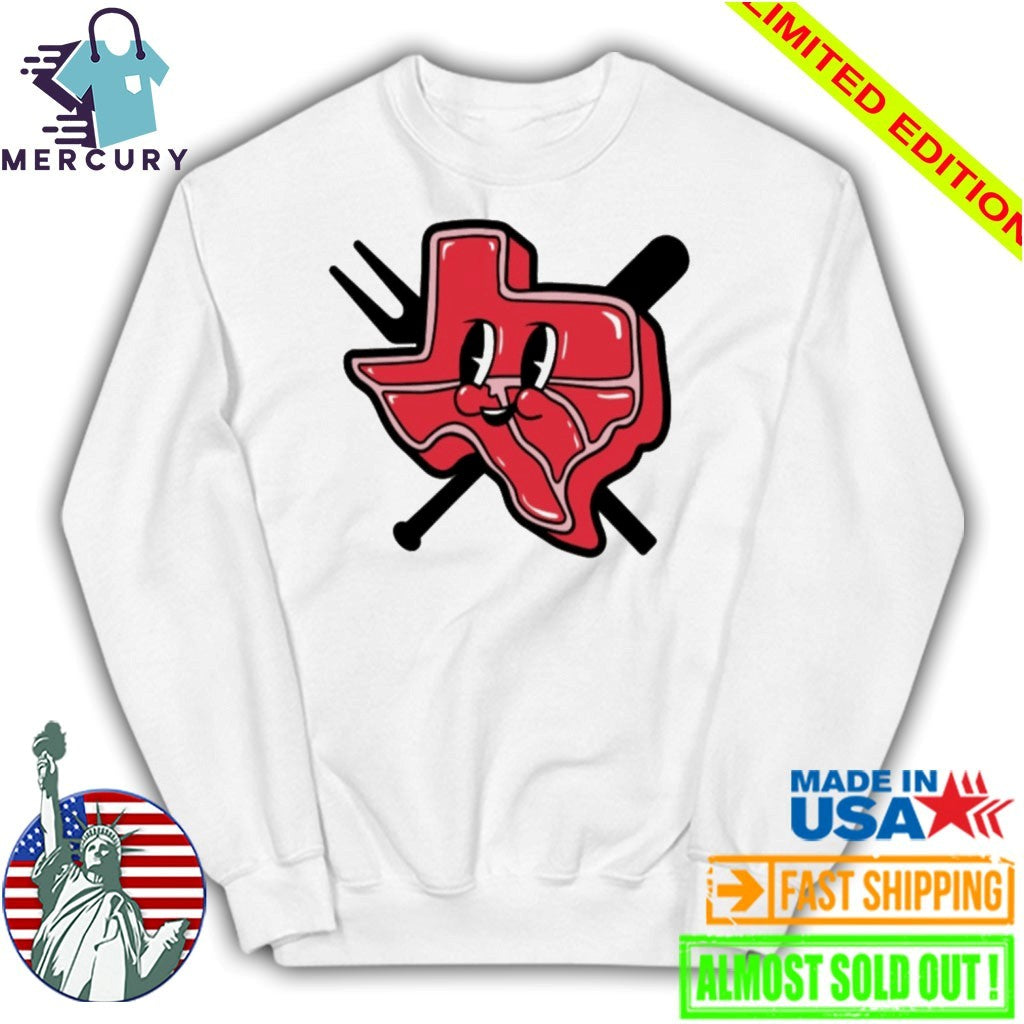 2026 Round Rock Express Texas T-Bone Shirt