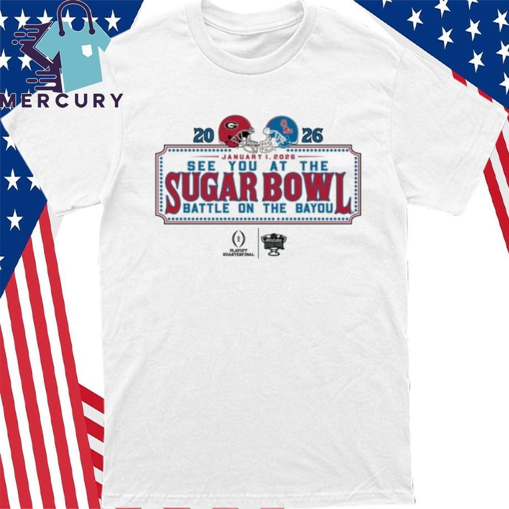 2026 Sugar Bowl Dueling Helmet Shirt