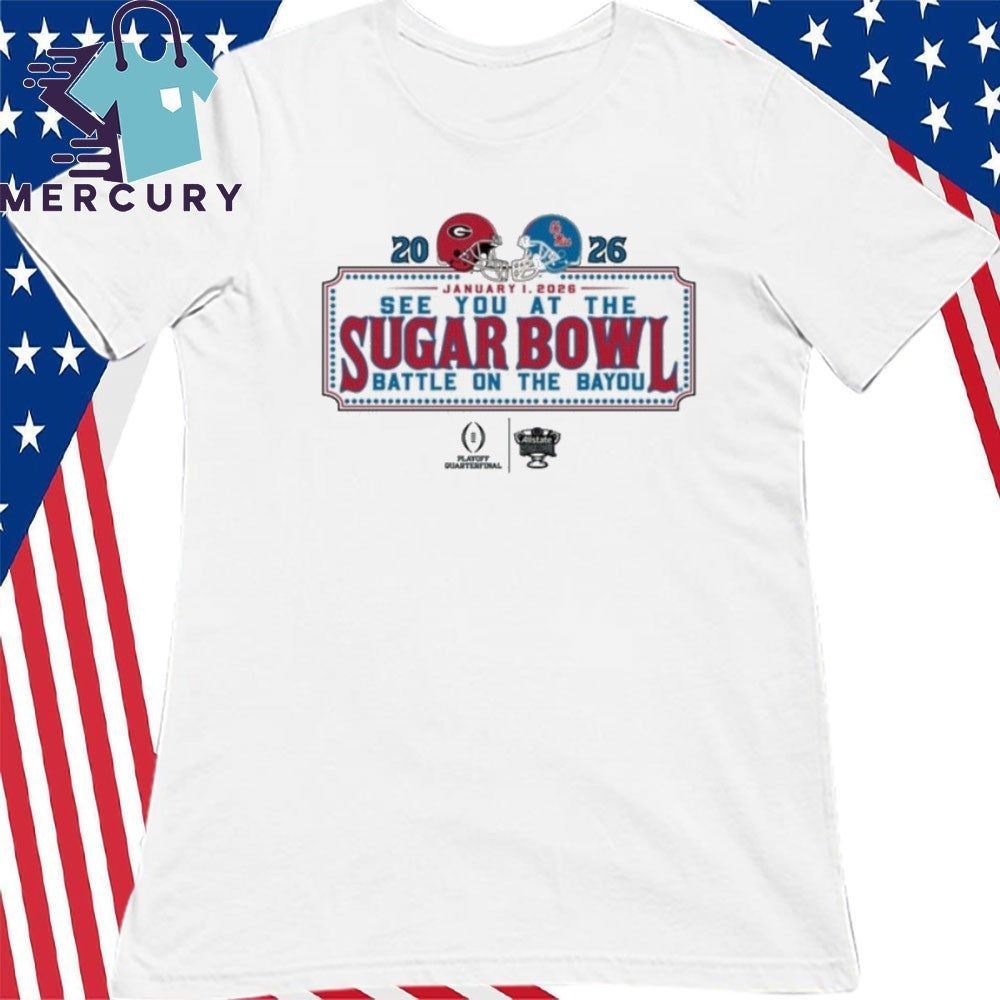 2026 Sugar Bowl Dueling Helmet Shirt