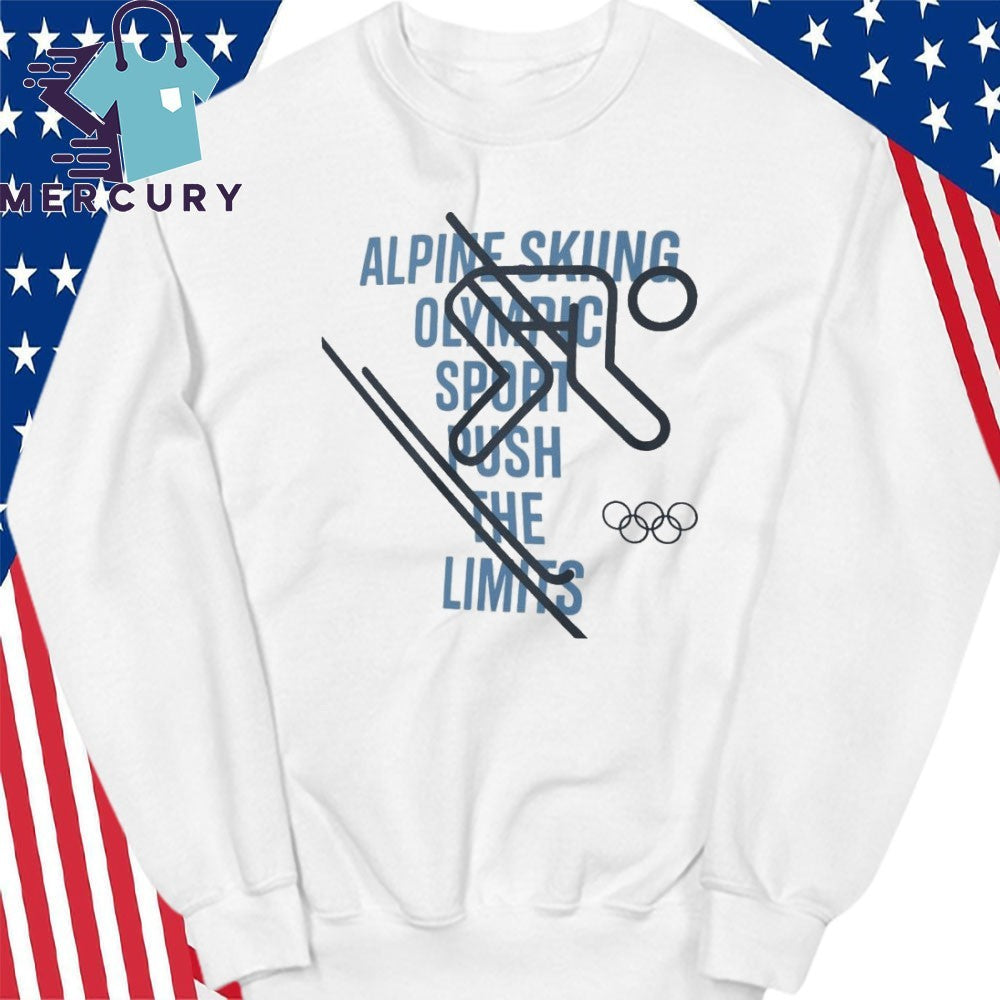 2026 Winter Olympics Alpine Skiing Graphic Shirt