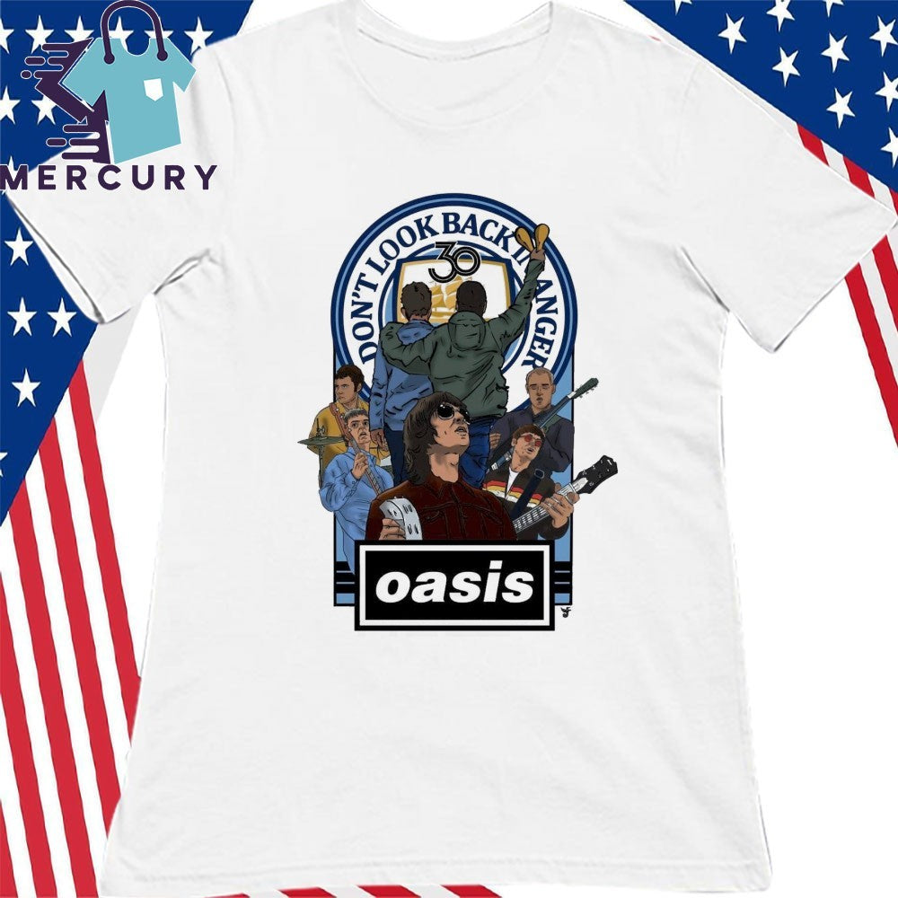 30th Anniversary of the Don’t Look Back In Anger Oasis Shirt