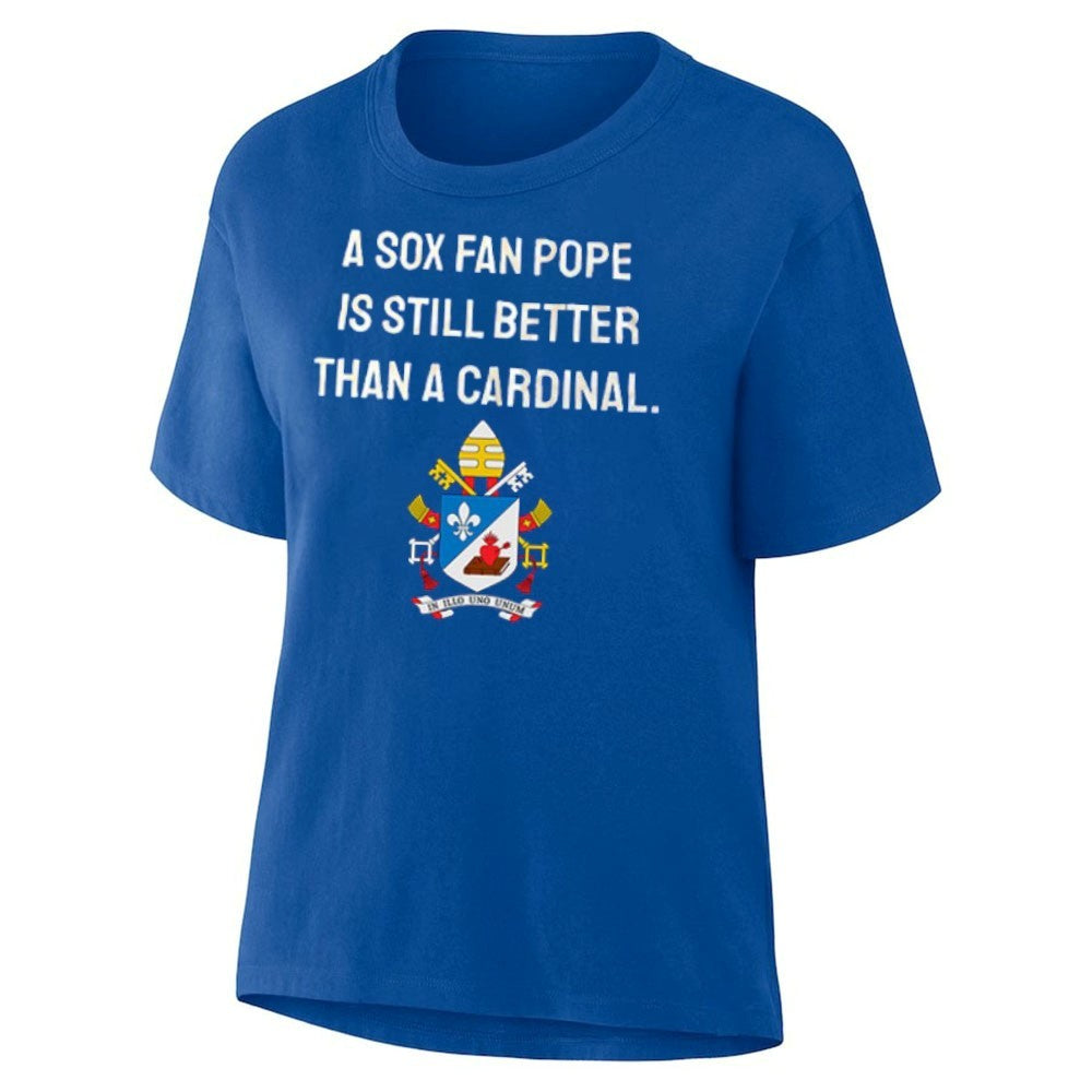 A Sox Fan Pope Is Still Better Than A Cardinal Shirt