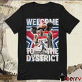 AJ Dybantsa Welcome To The Dystrict Washington Wizards Poster t-shirt