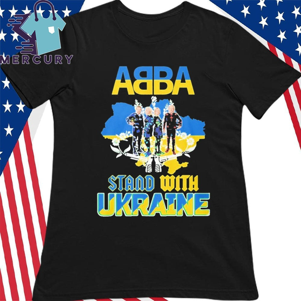 Abba Stand With Ukraine Shirt