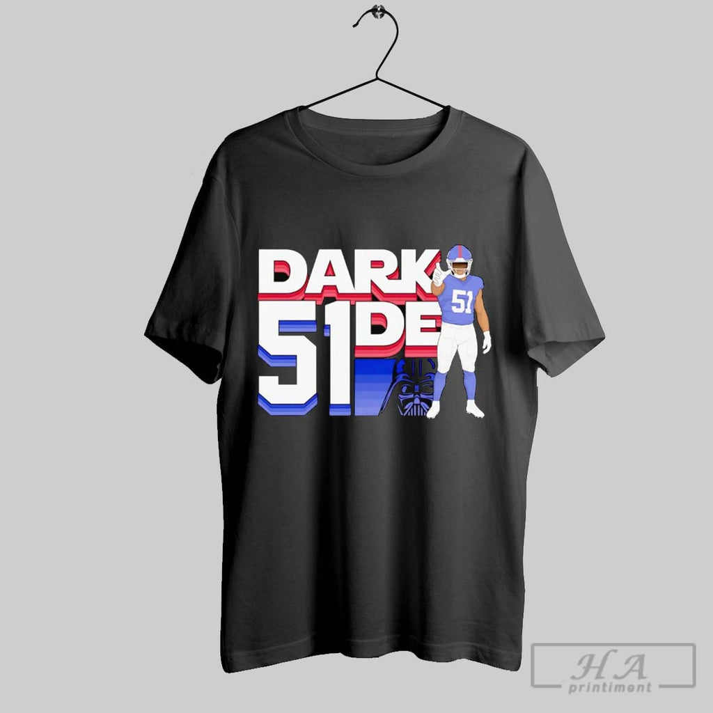 Official Abdul Carter 51 Dark Side New York Giants