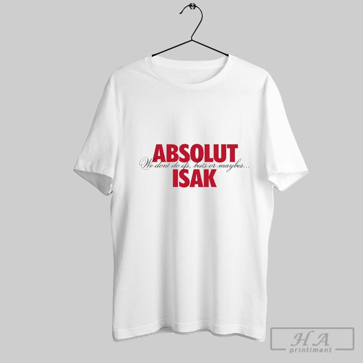Official Absolut Isak We Dont Do Ifs Buts Or Maybes