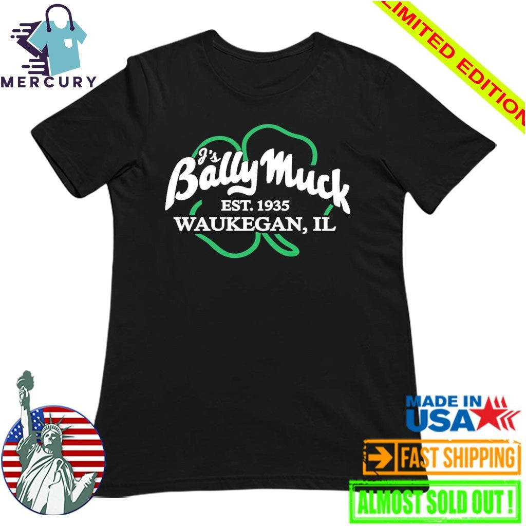 Adam Pearce Wearing Bally Muck Est. 1935 Waukegan IL Shirt