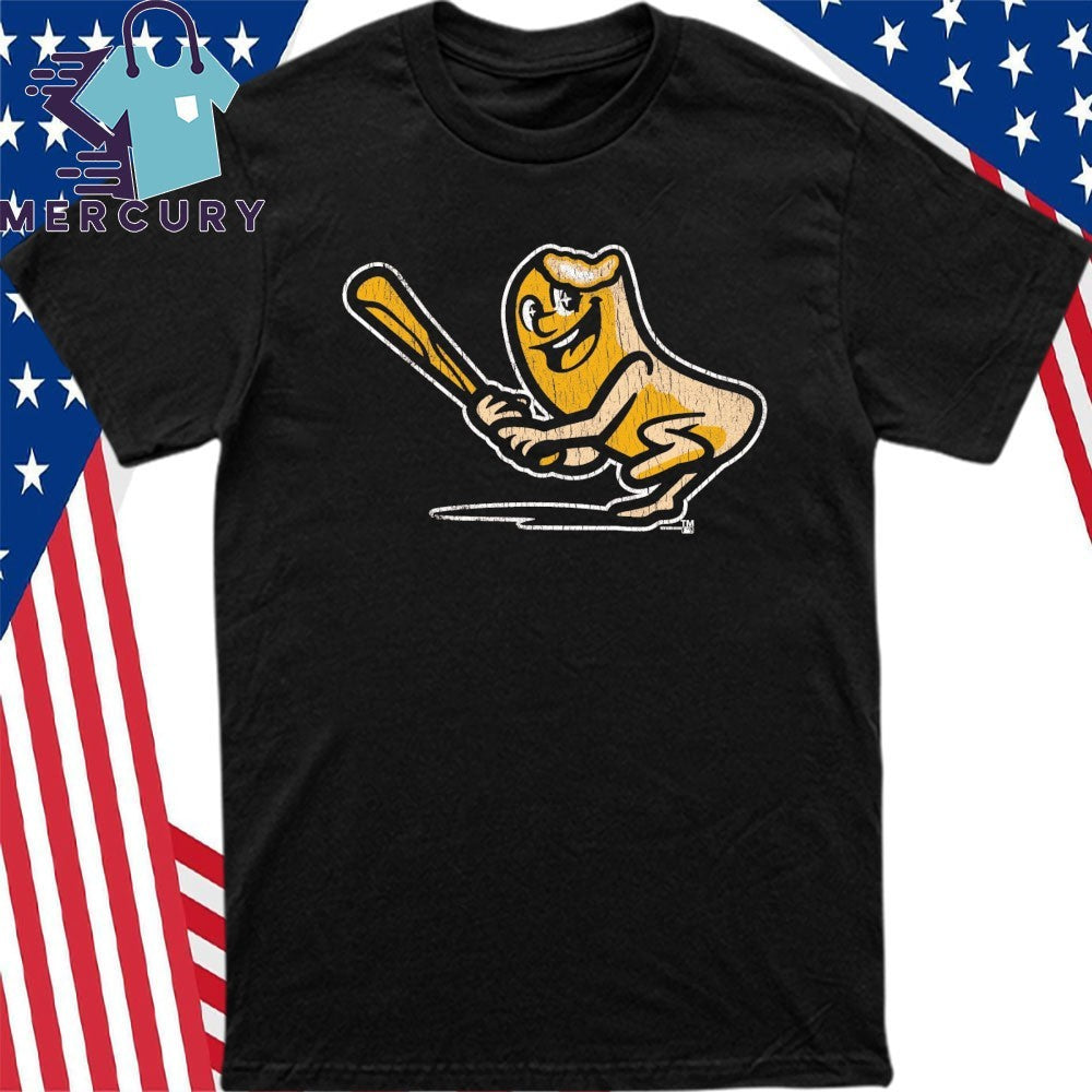 Akron RubberDucks Cream Stick Donuts Batter Shirt