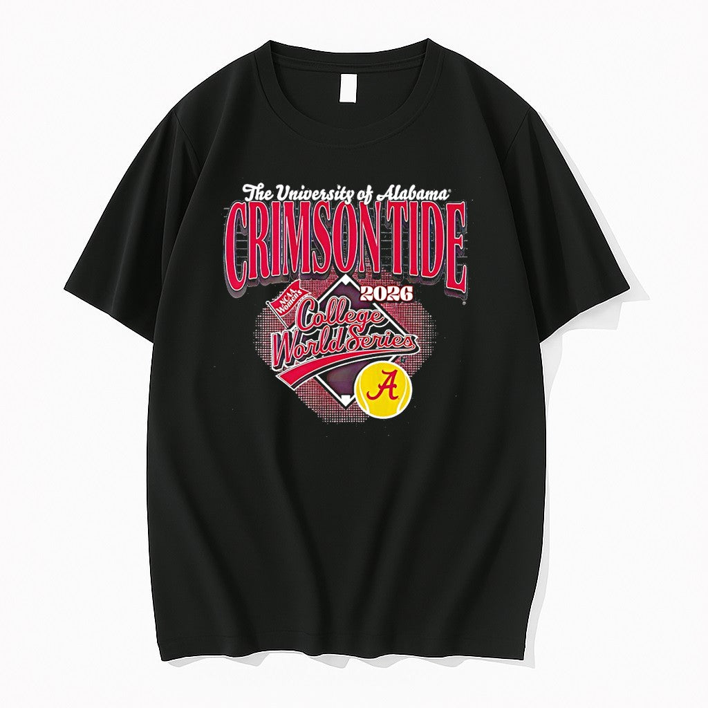 Official Alabama Crimson Tide Softball 2026 Womens College World Series Ncaa T Shirts