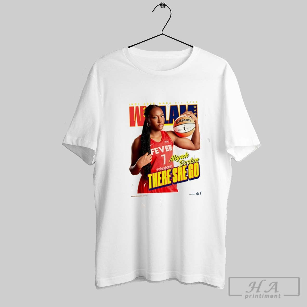 Official Aliyah Boston Indiana Fever There She Go