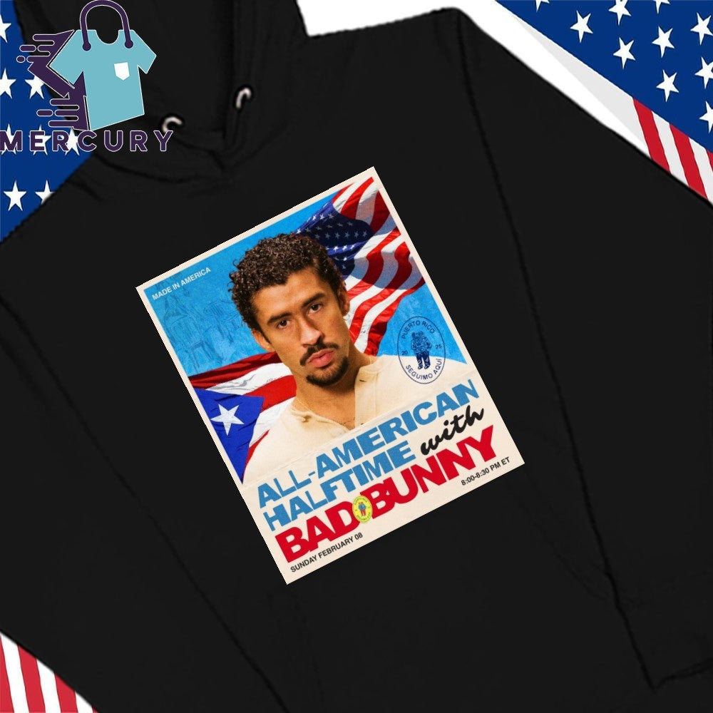 All-American Halftime With Bad Bunny Shirt