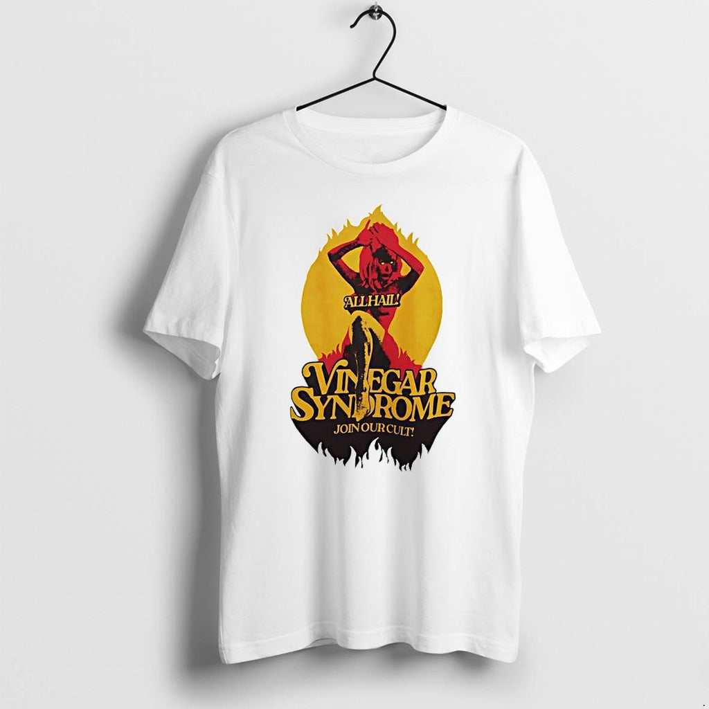 Official All Hail Cult Demon Retro Horror T Shirts Jpg