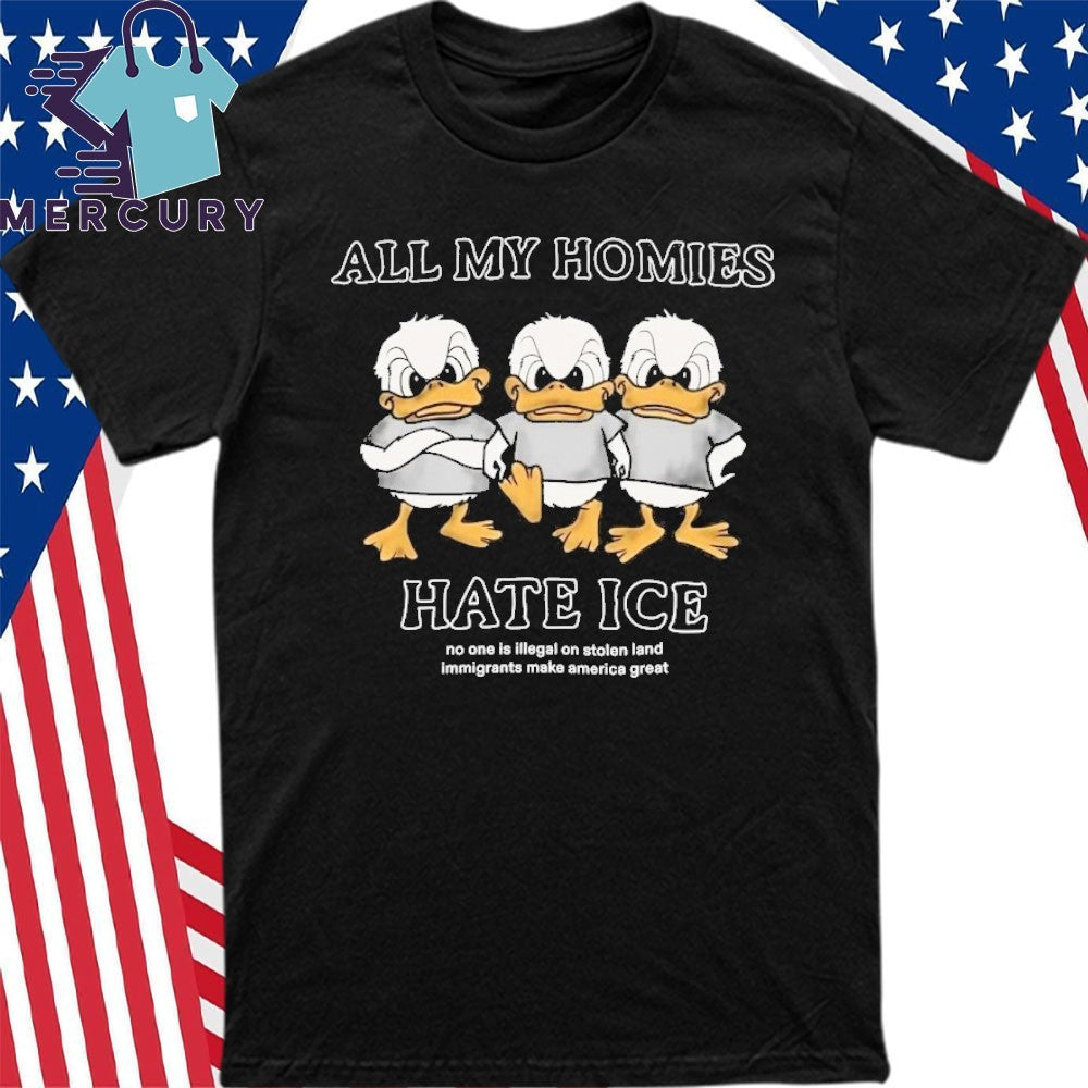 All My Homies Hate ICE Minnesota Shirt