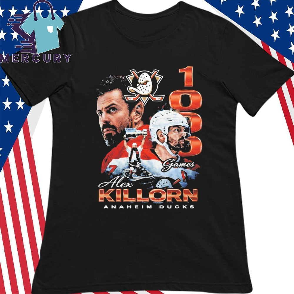 Anaheim Ducks Alex Killorn 1000 Games Shirt