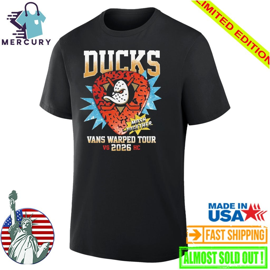 Anaheim Ducks x Vans Warped Tour 2026 Shirt