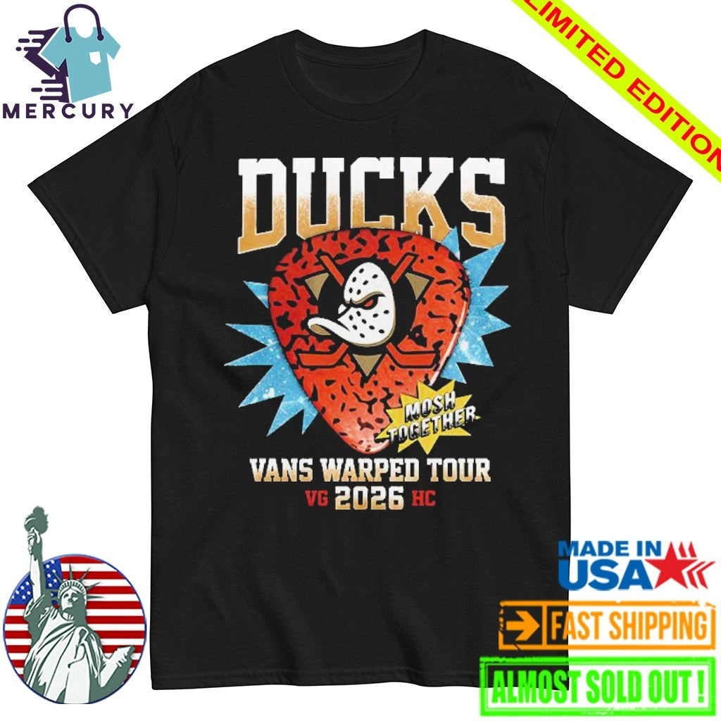Anaheim Ducks x Vans Warped Tour 2026 Shirt