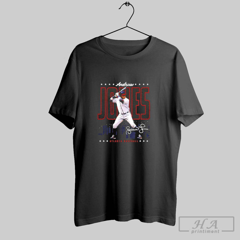 Official Andruw Jones Atlanta Braves Signature Gritty